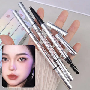 Double Head Ultra Fine Eyebrow Pencil Long Lasting Waterproof Eye Brow Pen Tint Mascara Enhance Cosmetics Beauty Women Makeup