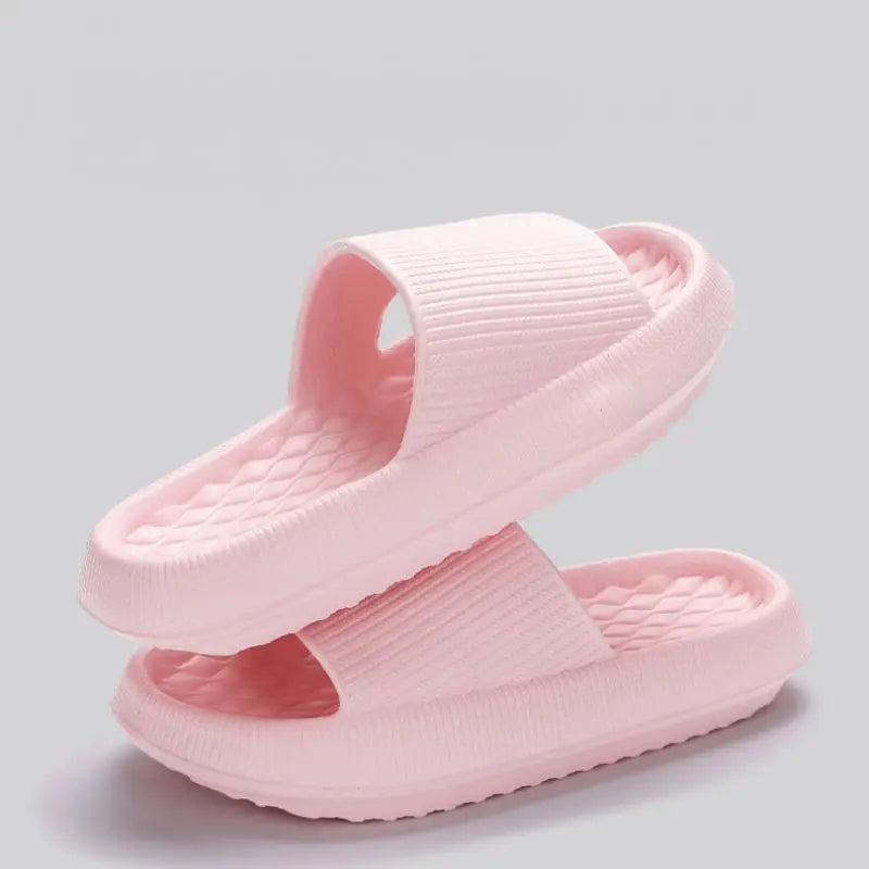 Mulheres plataforma grossa chinelos de nuvem eva confortável antiderrapante casa slides feminino verão leve sola macia sandálias flip flops