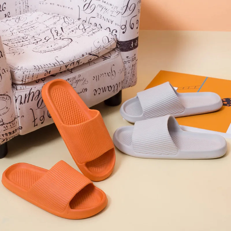 Chinelos femininos masculinos fashion luz eva macio casa único chinelo banheiro antiderrapante casual interior chinelo praia sandália flip-flops