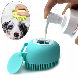 Acessorio Banho  cachorro  gato banho massagem luvas escova macio segurança silicone acessórios para animais de estimação para cães gatos